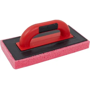 Zdenické nářadí TOPTRADE hladítko ABS, houba mořská, řezaná, PROFESSIONAL, 280 x 140 x 30 mm 109201 AKCE