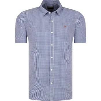 Pánská košile Napapijri Košile giulian | Barva:modrý | Velikost:XL
