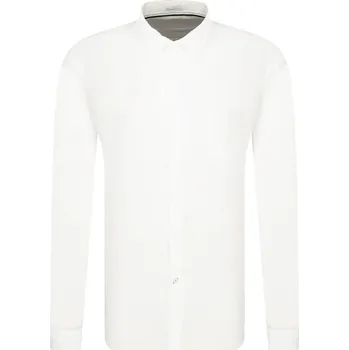 Pánská košile Pepe Jeans London Lněná košile ADDISON | Barva:bílý | Velikost:M