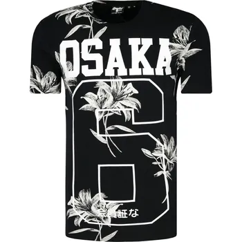 Superdry Tričko SUPER 5'S | Barva:černý | Velikost:M