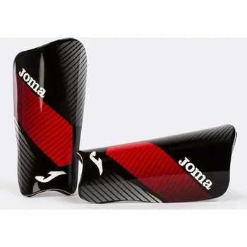Fotbalový chránič JOMA PANTHER SHIN GUARDS FOTBALOVÉ CHRÁNIČE - Černá, Červená - velikost XS