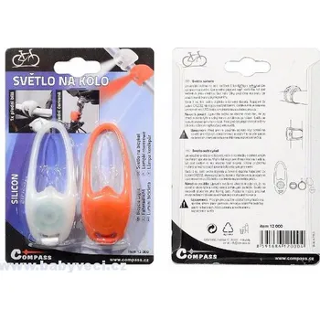 Cyklosvítilna Světlo na kolo, koloběžku 2ks v balení
