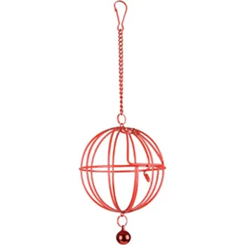 Pro hlodavce Hračka pro hlodavce FLAMINGO - závěsný míč s rolničkou 9cm