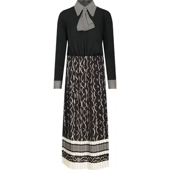 Dámské oblečení Elisabetta Franchi Šaty 2v1 | Barva:černý | Velikost:36