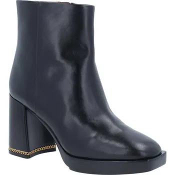 Dámské holínky TORY BURCH Kůžoné kotníkové boty RUBY | Barva:černý | Velikost:36