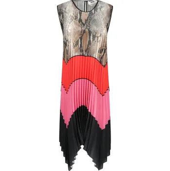 Dámské šaty MSGM Šaty | Barva:červený | Velikost:34