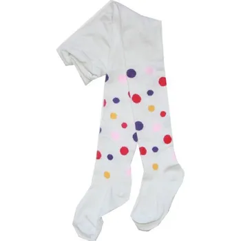 Dívčí punčocháče levné 16014-2 bílé