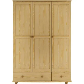 Komoda Šatní skříň se šuplíky DREWMAX SF121 z borovicového masivu Barevné provedení: Dub
