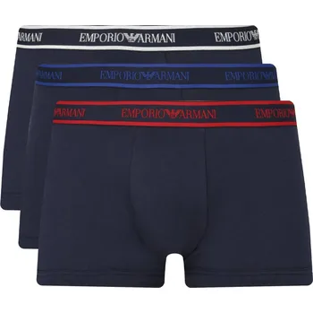 Boxerky Emporio Armani Boxerky 3-pack | Barva:tmavě modrá | Velikost:M