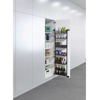 Nábytkové kování KES 003608 Tandem Side, potravinová skříň, Arena Pure, 600/600, antracit (KES 003608 Tandem Side, potravinová skříň, Arena Pure, 600/600, antracit)