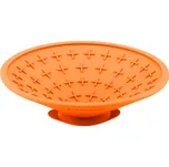 LickiMat Splash lízací miska s přísavkou oranžová