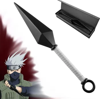 Replika zbraně CHZ Kovový kunai "KONOHA JONIN" Naruto, 30 cm!