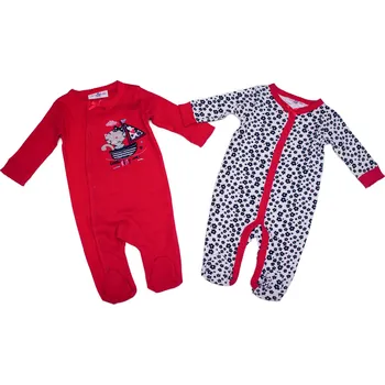 Kojenecký overall Lili & Jack Kojenecký overal dívčí kočička sada 2 kusů Velikost: 68