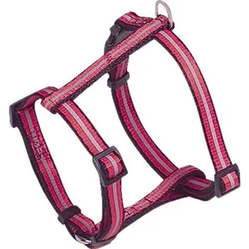 Postroj pro psa Nobby Mini Reflect reflexní postroj XS-S 20-35cm červený