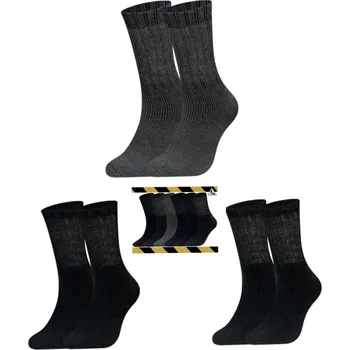 Pánské ponožky PeSaiL Pánské pracovní termoponožky - (Balení/3párů) Barva: Mix barva, Velikost: 43-46