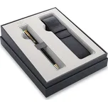 Parker Sonnet Black GT - kuličková tužka, dárková sada s pouzdrem 687049047