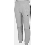 4F HJZ22-JSPMD003 COLD LIGHT GREY MELANGE Dětské tepláky EU 146 HJZ22-JSPMD003 COLD LIG GREY M