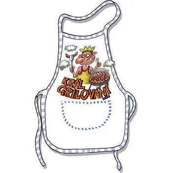 Žertovný předmět Zástěra - Král Grilování