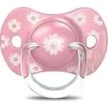 Suavinex Gold fyziologický dudlík Premium 18 m+ - Růžová