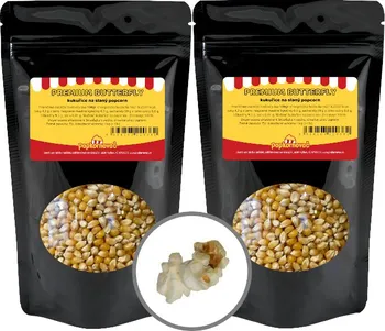 Popcorn Popkornovač Premium Butterfly kukuřice na slaný popcorn 2 kg