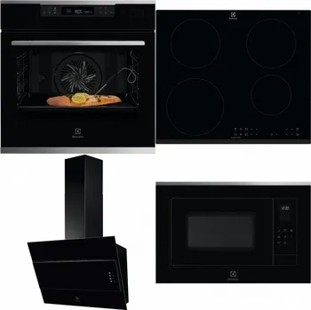 Set domácích spotřebičů ELECTROLUX KOBCS31X + ELECTROLUX LIR60430 + ELECTROLUX LFV316K + ELECTROLUX LMS4253TMX