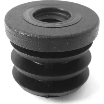 Řídítka Zátka trubky se závitem ø 35mm, závit M10, černá, PP -- Doprodej