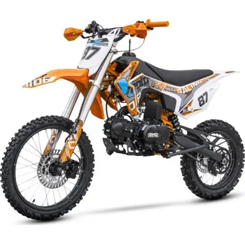 malá motorka Pitbike XB87 17/14 oranžový