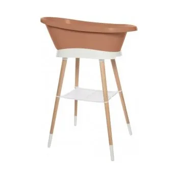 koupací vanička Bébé Jou sada digitální vaničky a stojanu Sense Edition - Cooper/White