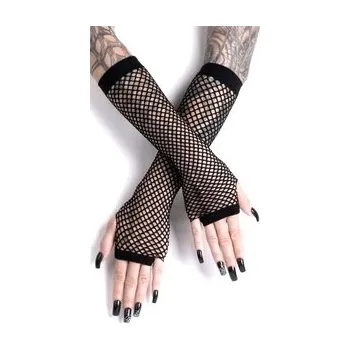 Pracovní rukavice Gotické síťované bezprsté rukavice