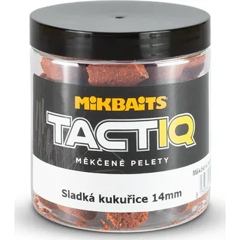 MIKBAITS TactiQ měkčené pelety 250ml - Sladká kukuřice 14mm