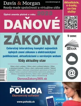 Daňové zákony: Úplné znenia platné v roku 2023 - DonauMedia [SK] (2023, brožovaná)