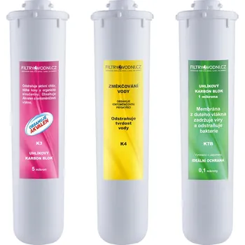 Filtrace vody Sada filtračních vložek pro filtr Aquaphor Crystal HB (změkčovací a baktericidní)