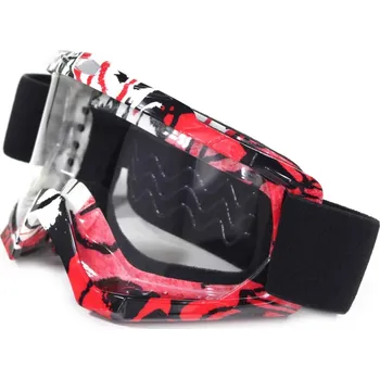 Motocyklové brýle Brýle na moto v barevném provedení