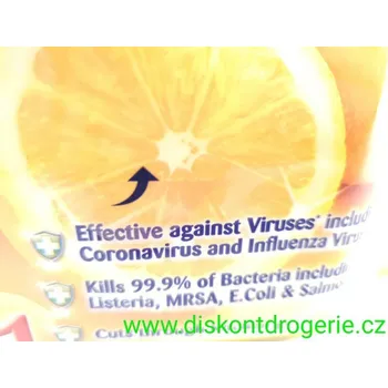 Green Shield 4v1 Úklidové antibakteriální vlhčené čistící ubrousky 70 ks