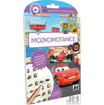 omalovánky Jiri Models Mozkomotanice Auta (Cars) set pro bystré hlavičky