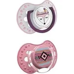 Lovi dudlík sil. dynam. 2 ks Indian Summer - 3 - 6 m, dívka