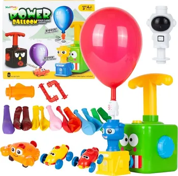Odpalovač autíček s nafukovacími balónky Balloon Cars