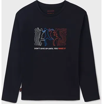 Chlapecké tričko Tričko chlapecké dlouhý rukáv Mayoral 7008 modré Rozměr: 152 (12 let)