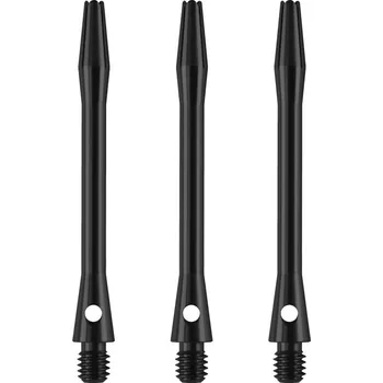 Příslušenství pro šipky Násadky Designa Aluminium Black Short