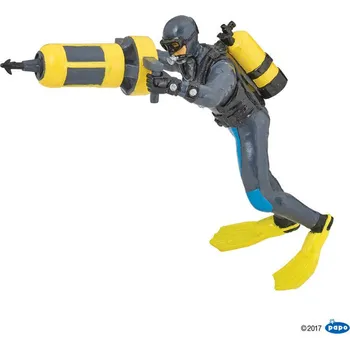 Figurka PAPO 56031 Potápěč s harpunou