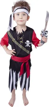 Karnevalový kostým Rappa Dětský kostým pirát s šátkem e-obal S