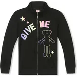 Dívčí mikina - KUGO SM0380, černá Barva: Černá, Velikost: 164