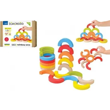 Desková hra Hra balanční dřevo 24 dílků