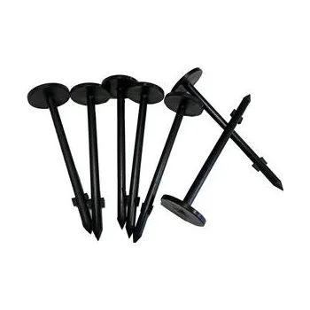 Balení 100 ks kotvících kolíků 105 x 30 mm pro zahradní textilie a krtkopletiva