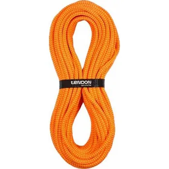Lano Arboristické lano Timber EVO 12.5 - oranžová/žlutá / 60 m