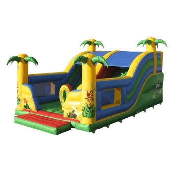 Skákací hrad Aktivní nafukovací centrum - Skákací hrad se kluzavkou Jungle, Afrika