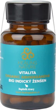 Přírodní produkt Healing Nature Vitalita Indický ženšen BIO 500 mg 60 cps.