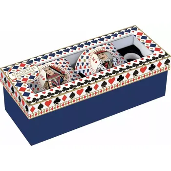 Easy Life, Itálie Easy Life - Porcelánové hrnky Casino Royale v dárkové krabičce 2 ks - 300 ml