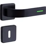 ROSTEX dveřní kování FONDI/H Lumino (černá) Provedení: WC (WC, koupelna)