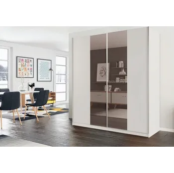 Komoda Šatní skříň WATERLOO 200 bílá/bílá